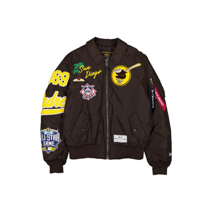Alpha Industries x San Diego Padres MA-1 Flight Jacket