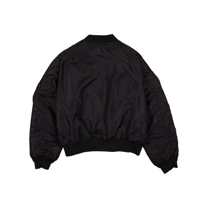 Alpha Industries x San Diego Padres Black 2-in-1 MA-1 Flight Jacket + Vest