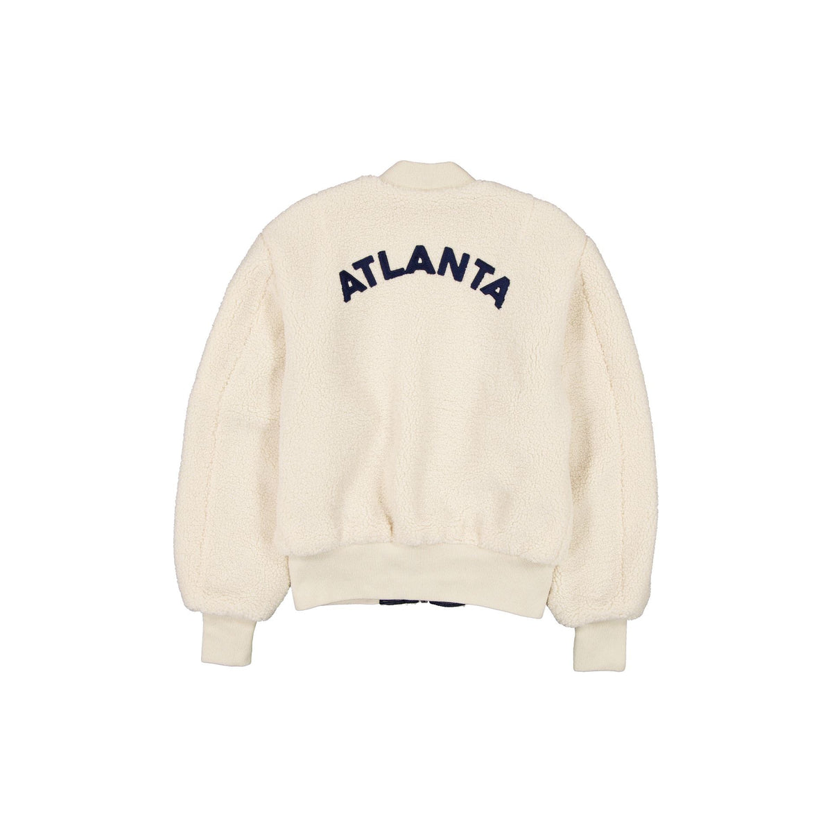 Alpha Industries x Atlanta Braves Women's Sherpa MA-1 Flight Jacket