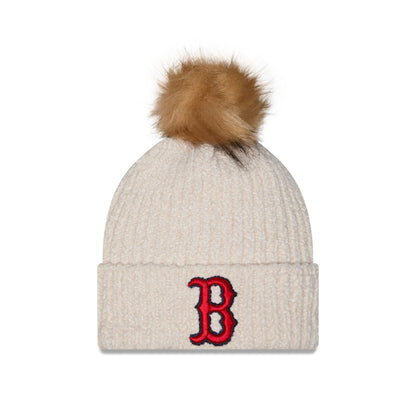 Boston Red Sox Women's Sandy Linen Pom Knit Hat