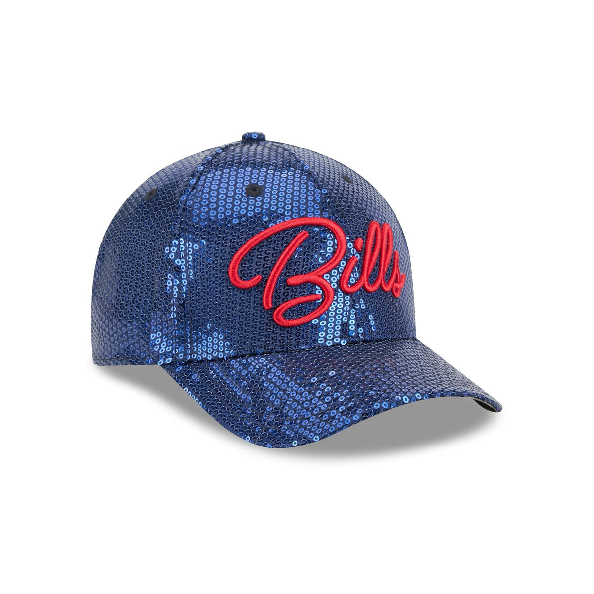 Buffalo Bills Sequin Script Women's 9FORTY M-Crown Snapback Hat