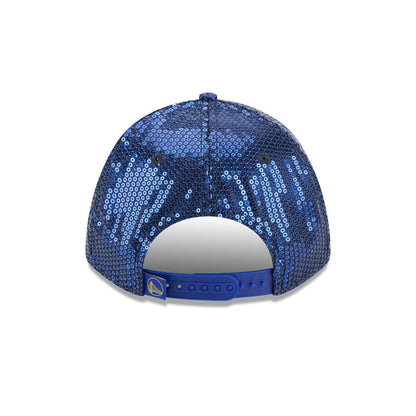 Golden State Warriors Sequin Script Women's 9FORTY M-Crown Snapback Hat