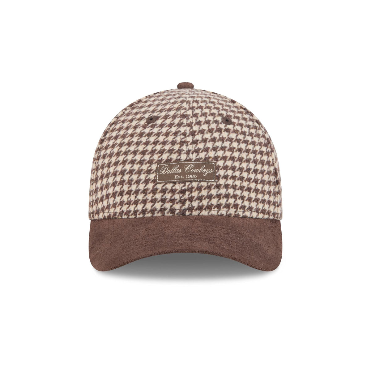 Dallas Cowboys Brown Houndstooth Women's 9FORTY M-Crown Adjustable Hat