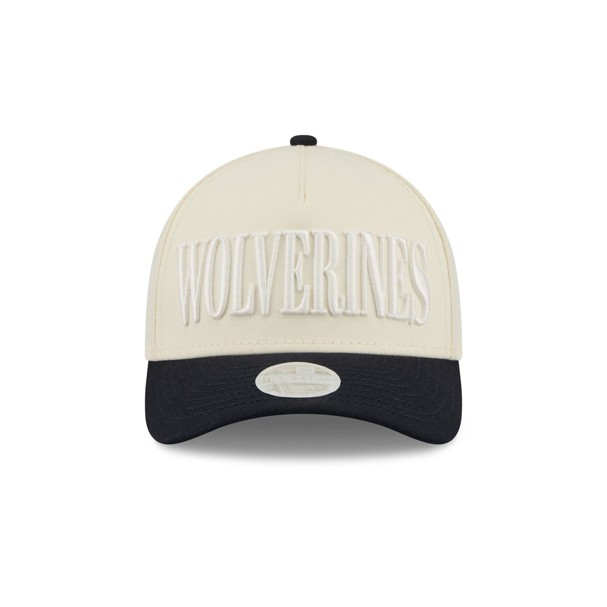 Michigan Wolverines Two Tone Chrome Women's 9FORTY M-Crown A-Frame Snapback Hat