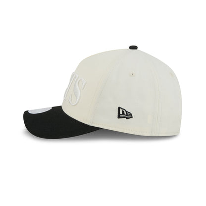 Brooklyn Nets Two Tone Chrome Women's 9FORTY M-Crown A-Frame Snapback Hat