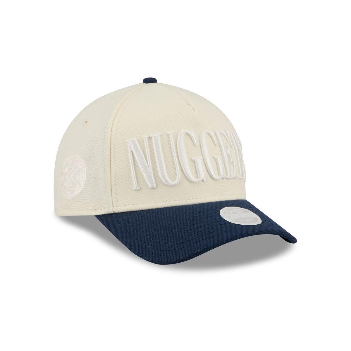 Denver Nuggets Two Tone Chrome Women's 9FORTY M-Crown A-Frame Snapback Hat