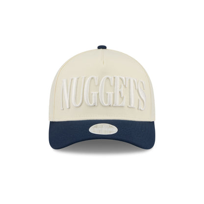 Denver Nuggets Two Tone Chrome Women's 9FORTY M-Crown A-Frame Snapback Hat