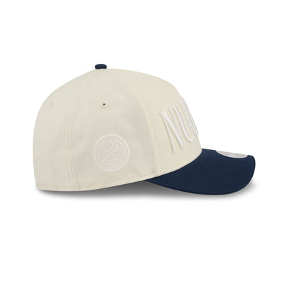 Denver Nuggets Two Tone Chrome Women's 9FORTY M-Crown A-Frame Snapback Hat