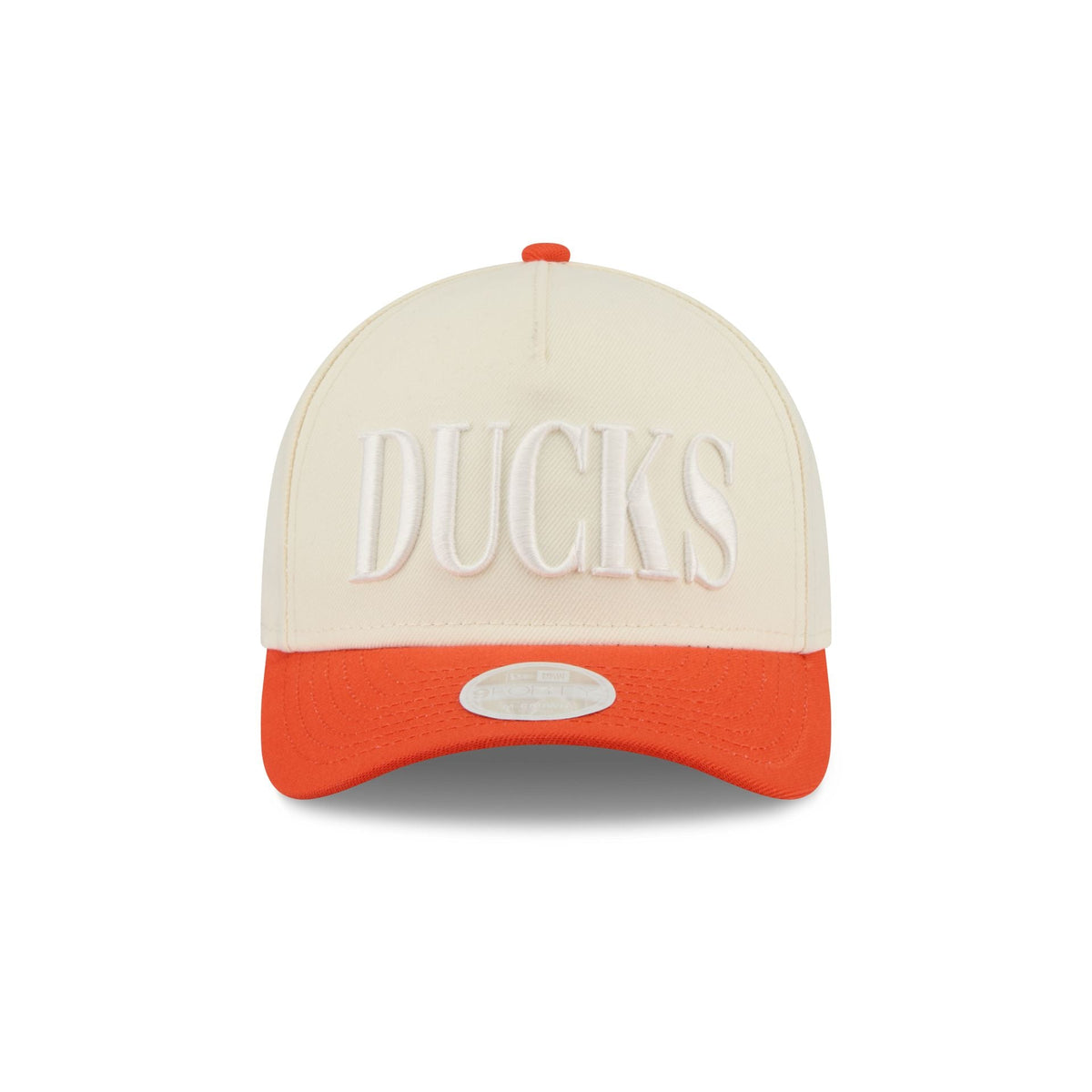 Anaheim Ducks Two Tone Chrome Women's 9FORTY M-Crown A-Frame Snapback Hat