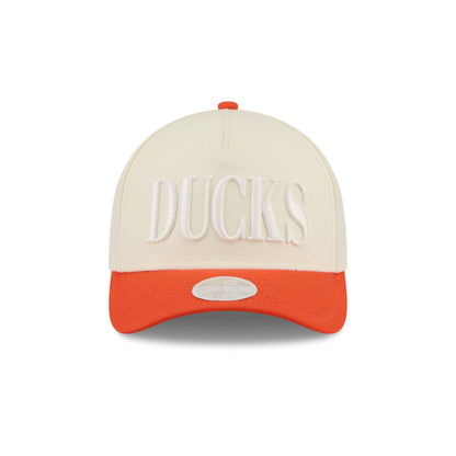 Anaheim Ducks Two Tone Chrome Women's 9FORTY M-Crown A-Frame Snapback Hat