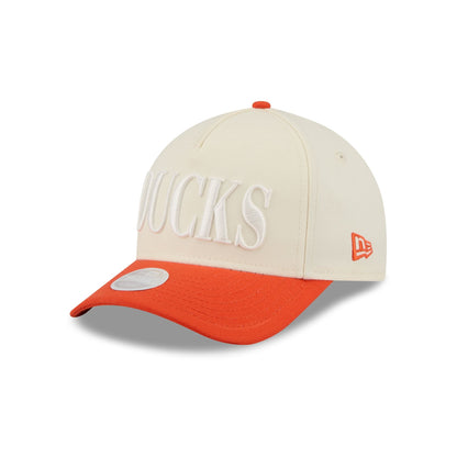 Anaheim Ducks Two Tone Chrome Women's 9FORTY M-Crown A-Frame Snapback Hat