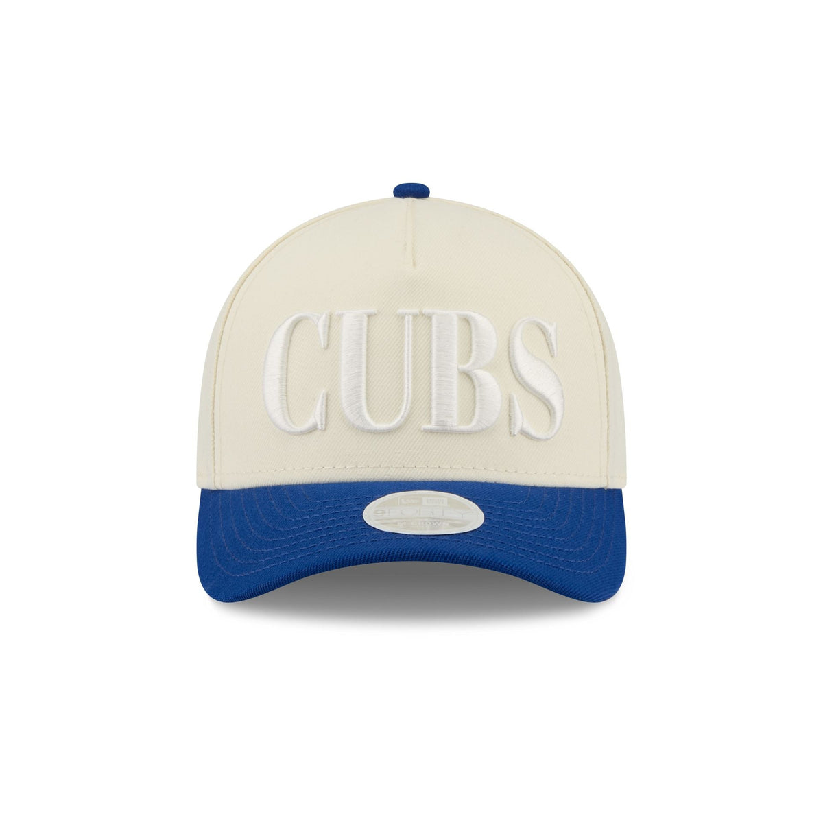 Chicago Cubs Two Tone Chrome Women's 9FORTY M-Crown A-Frame Snapback Hat