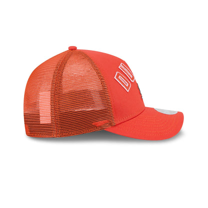 Anaheim Ducks Sequin Wordmark Women's 9FORTY M-Crown A-Frame Trucker Hat