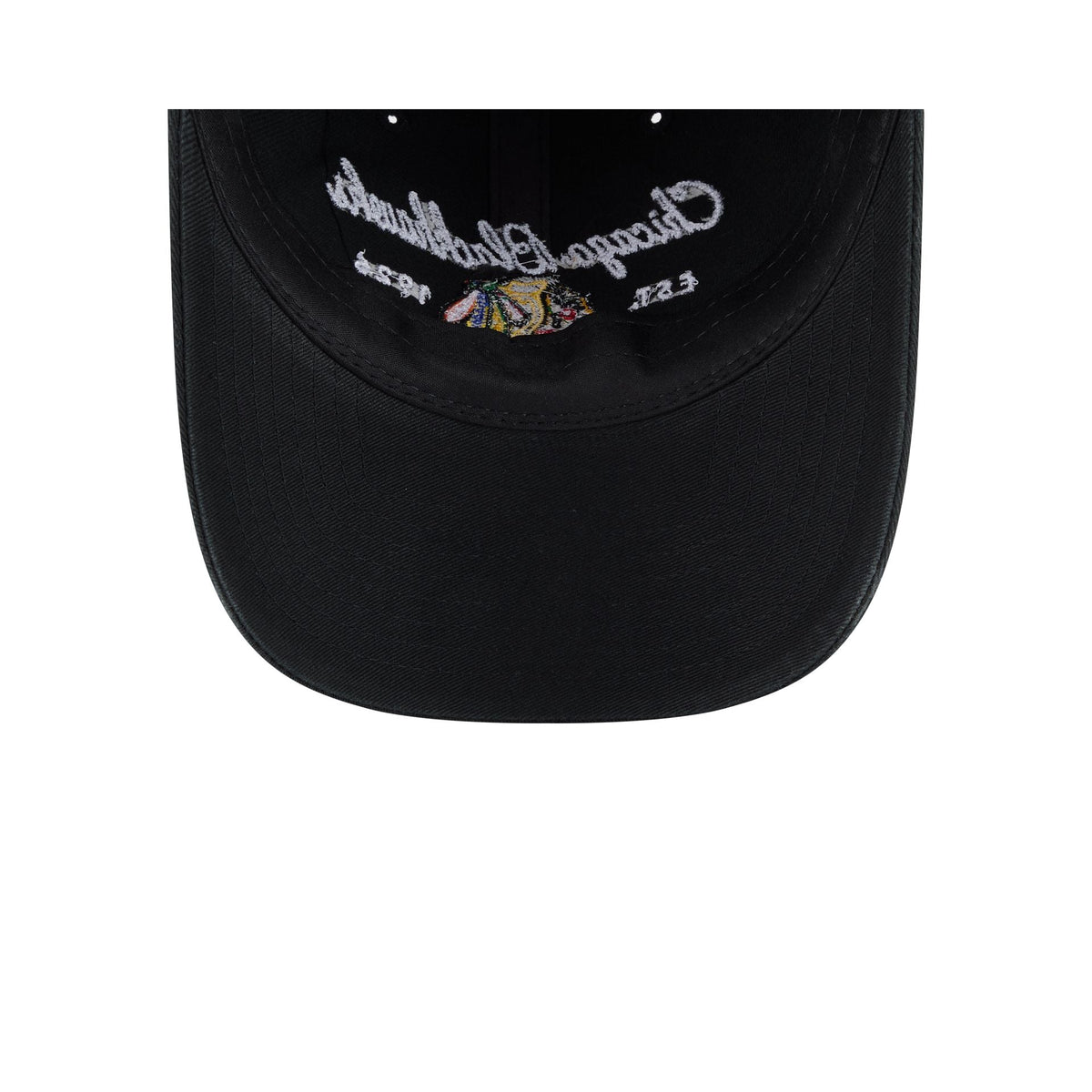 Chicago Blackhawks Script Wordmark Casual Classic Adjustable Hat