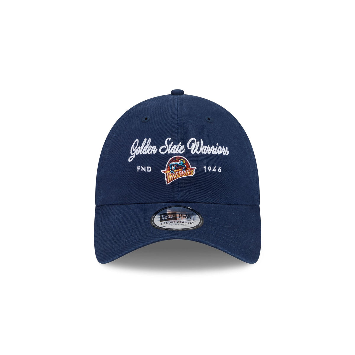 Golden State Warriors Script Wordmark Casual Classic Adjustable Hat