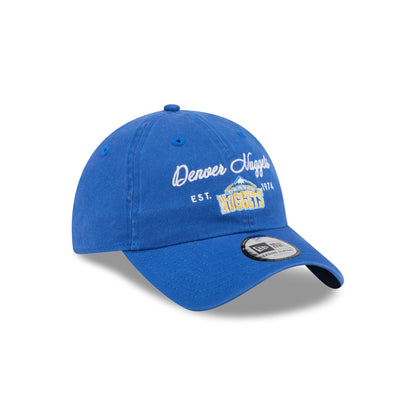 Denver Nuggets Script Wordmark Casual Classic Adjustable Hat