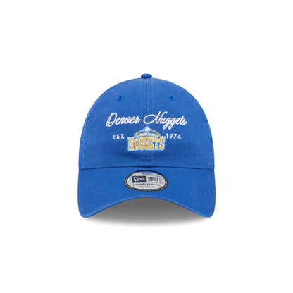 Denver Nuggets Script Wordmark Casual Classic Adjustable Hat