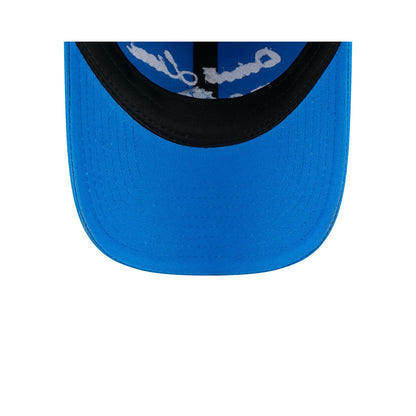 Detroit Lions Script Wordmark Casual Classic Adjustable Hat