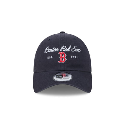 Boston Red Sox Script Wordmark Casual Classic Adjustable Hat