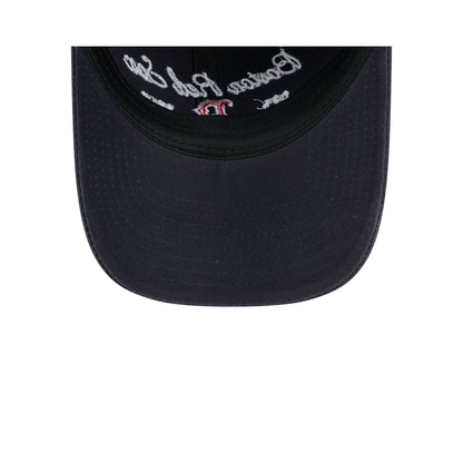Boston Red Sox Script Wordmark Casual Classic Adjustable Hat