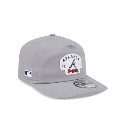 Atlanta Braves Felt Patch Gray 19TWENTY Snapback Hat