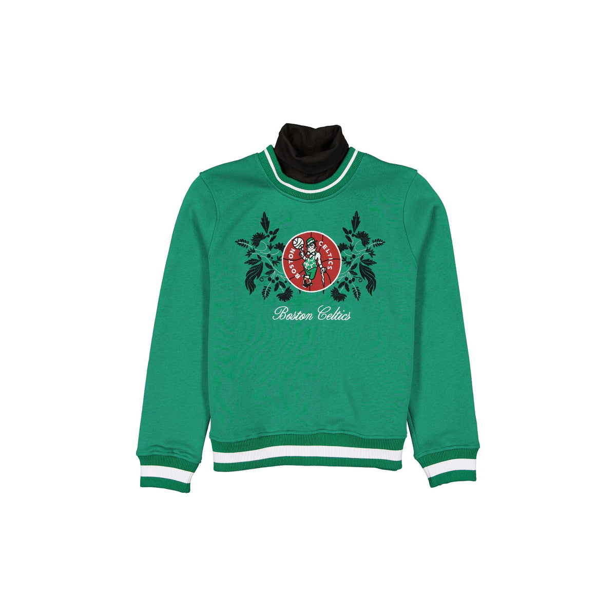 Boston Celtics Sport Classics Women's Turtleneck Sweatshirt
