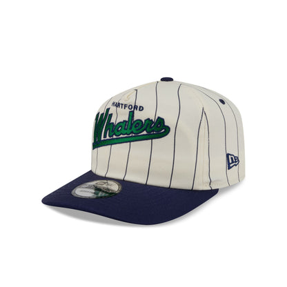 Hartford Whalers Chrome White Pinstripe 19TWENTY Snapback Hat