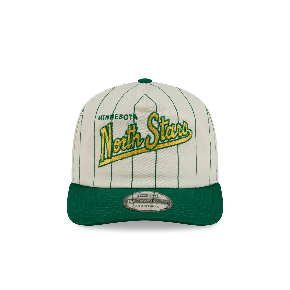 Minnesota North Stars Chrome White Pinstripe 19TWENTY Snapback Hat