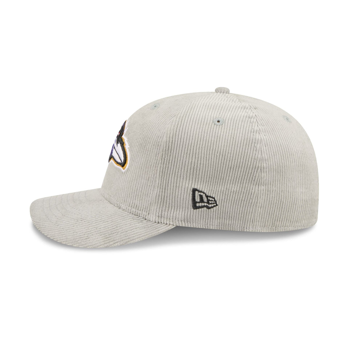 Baltimore Ravens Light Gray Corduroy 59FIFTY Fitted Hat