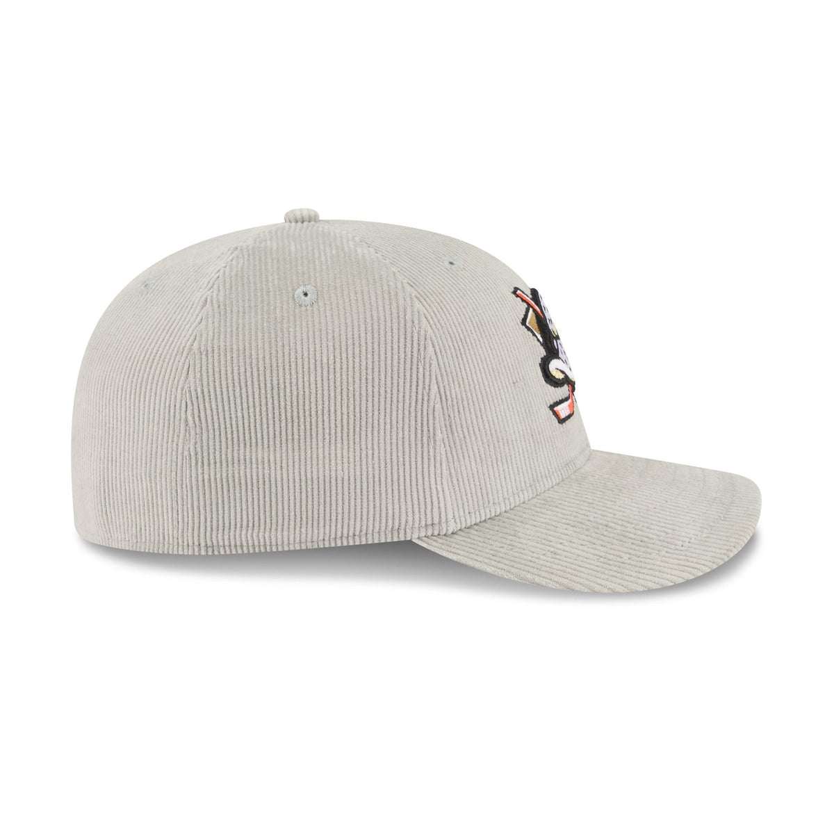 Anaheim Ducks Light Gray Corduroy 59FIFTY Fitted Hat
