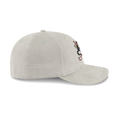 Anaheim Ducks Light Gray Corduroy 59FIFTY Fitted Hat