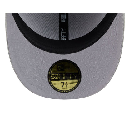 Athletics Light Gray Corduroy 59FIFTY Fitted Hat