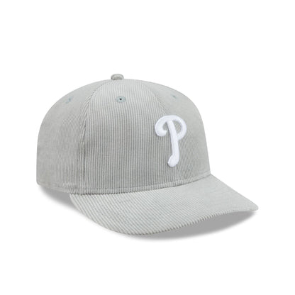 Philadelphia Phillies Light Gray Corduroy 59FIFTY Fitted Hat