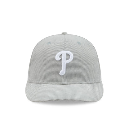 Philadelphia Phillies Light Gray Corduroy 59FIFTY Fitted Hat