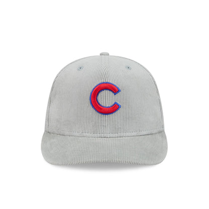 Chicago Cubs Light Gray Corduroy 59FIFTY Fitted Hat