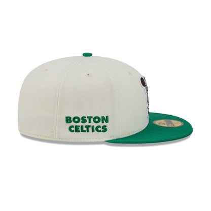 Boston Celtics Deceptor Chrome White 59FIFTY Fitted Hat