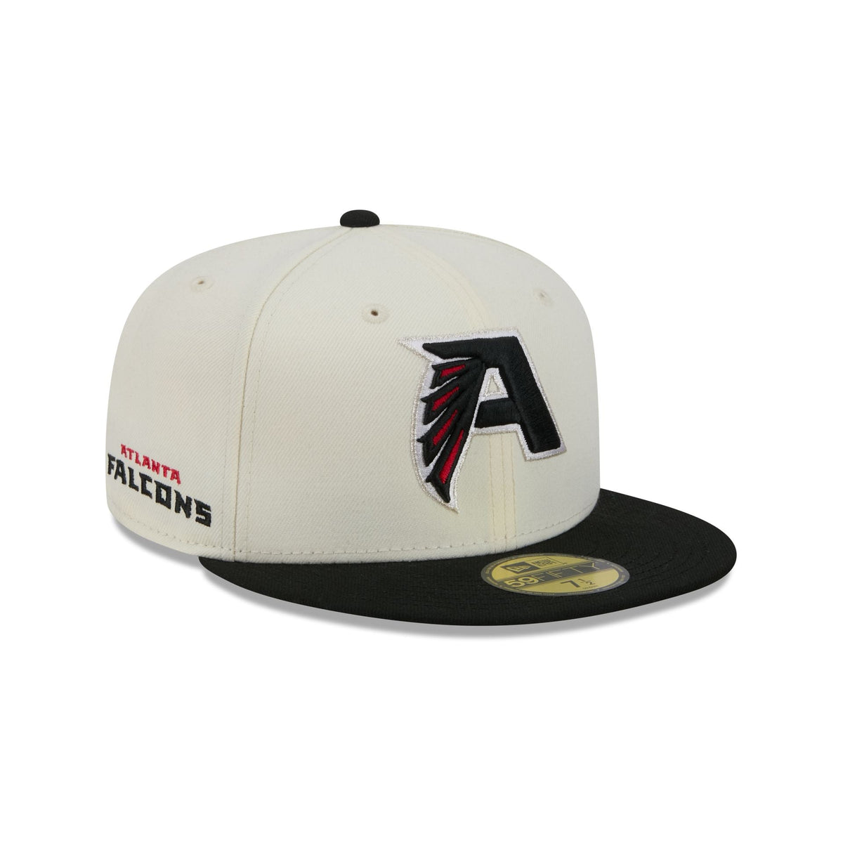 Atlanta Falcons Deceptor Chrome White 59FIFTY Fitted Hat