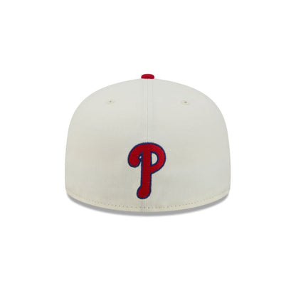 Philadelphia Phillies Deceptor Chrome White 59FIFTY Fitted Hat