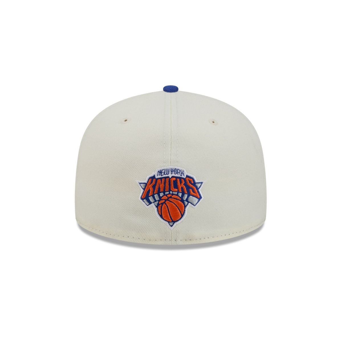 New York Knicks Deceptor Chrome White 59FIFTY Fitted Hat