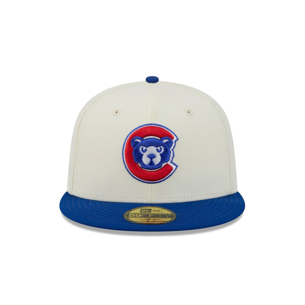 Chicago Cubs Deceptor Chrome White 59FIFTY Fitted Hat