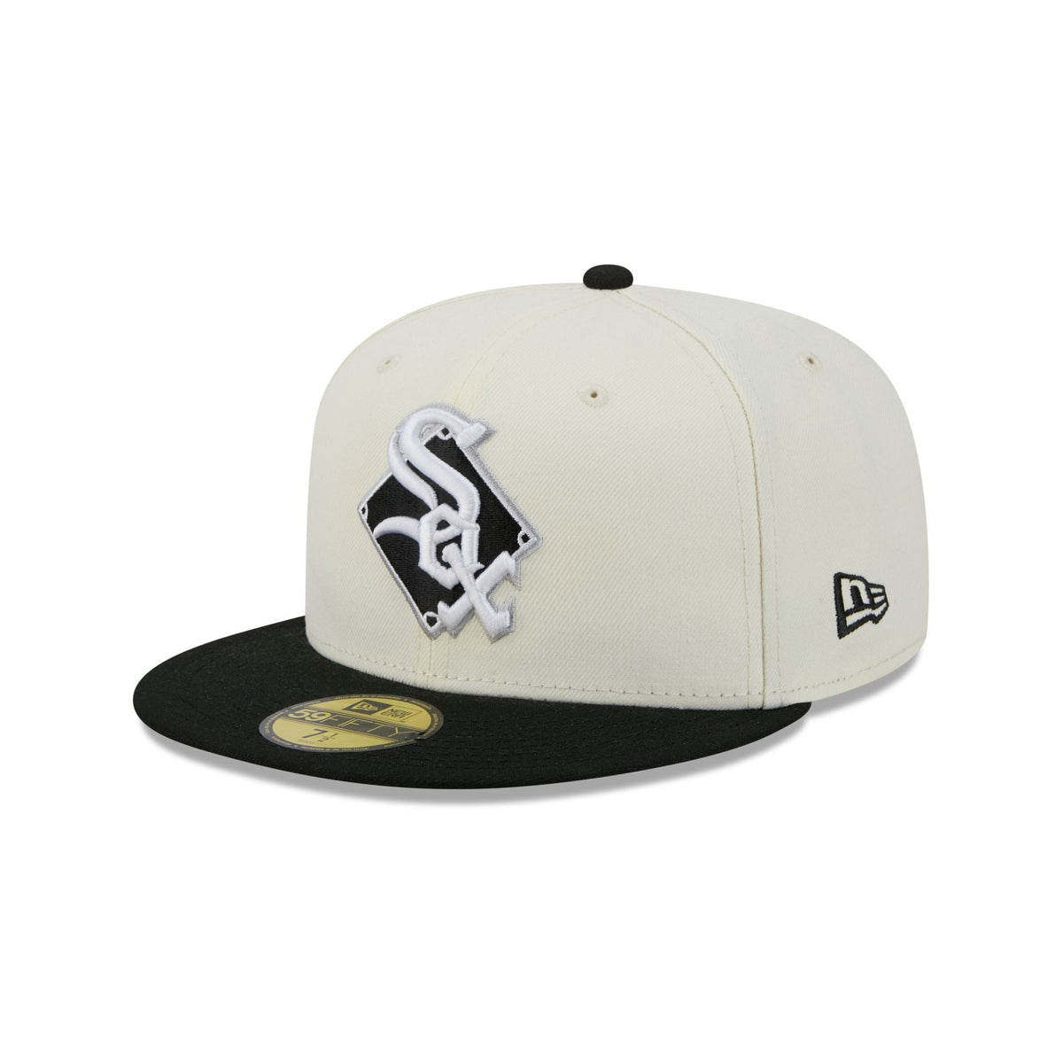 Chicago White Sox Deceptor Chrome White 59FIFTY Fitted Hat