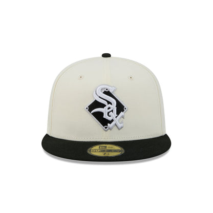Chicago White Sox Deceptor Chrome White 59FIFTY Fitted Hat