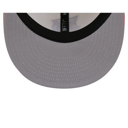 Anaheim Ducks Deceptor Chrome White 59FIFTY Fitted Hat