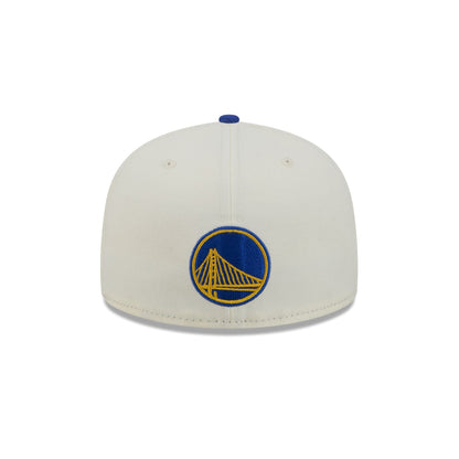 Golden State Warriors Deceptor Chrome White 59FIFTY Fitted Hat