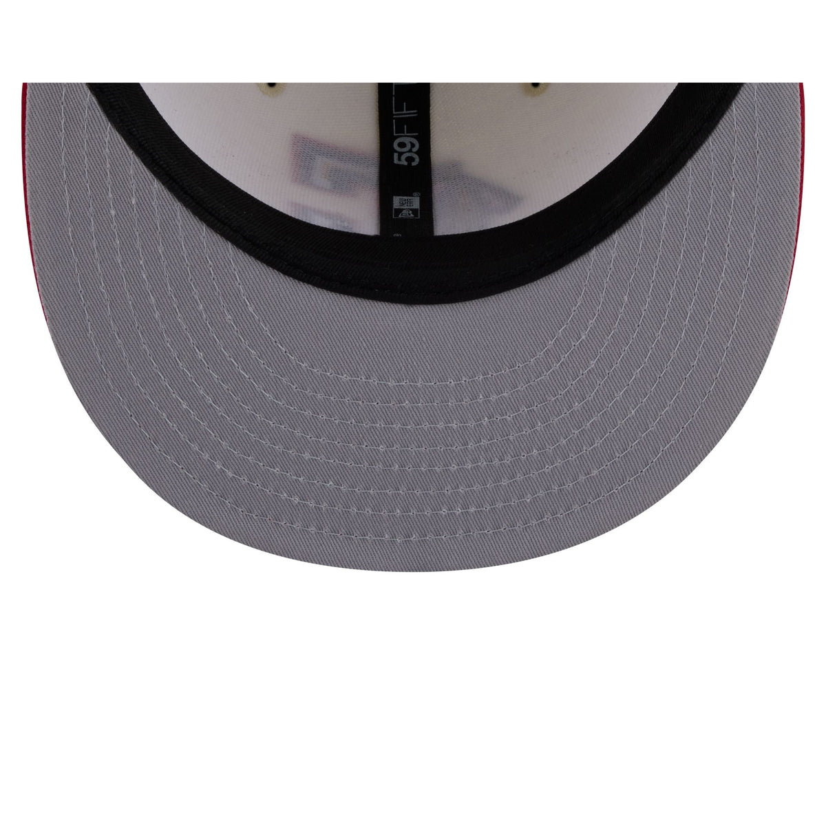 Chicago Blackhawks Deceptor Chrome White 59FIFTY Fitted Hat