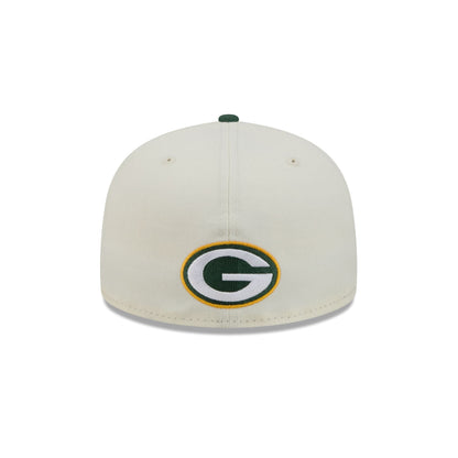 Green Bay Packers Deceptor Chrome White 59FIFTY Fitted Hat