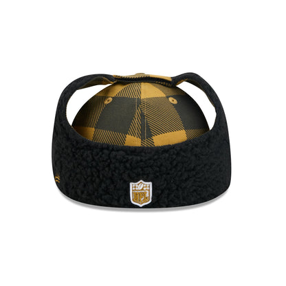 Baltimore Ravens Plaid Split Panel Dog Ear 59FIFTY Fitted Hat