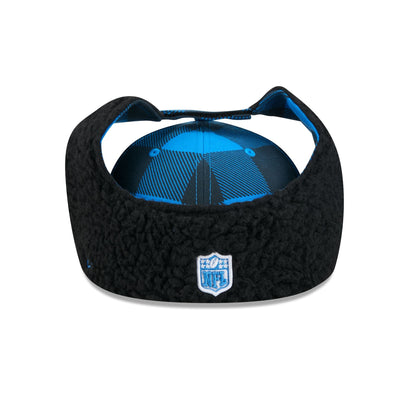 Detroit Lions Plaid Split Panel Dog Ear 59FIFTY Fitted Hat