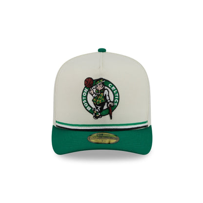 Boston Celtics Vintage Stripe 59FIFTY A-Frame Fitted Hat