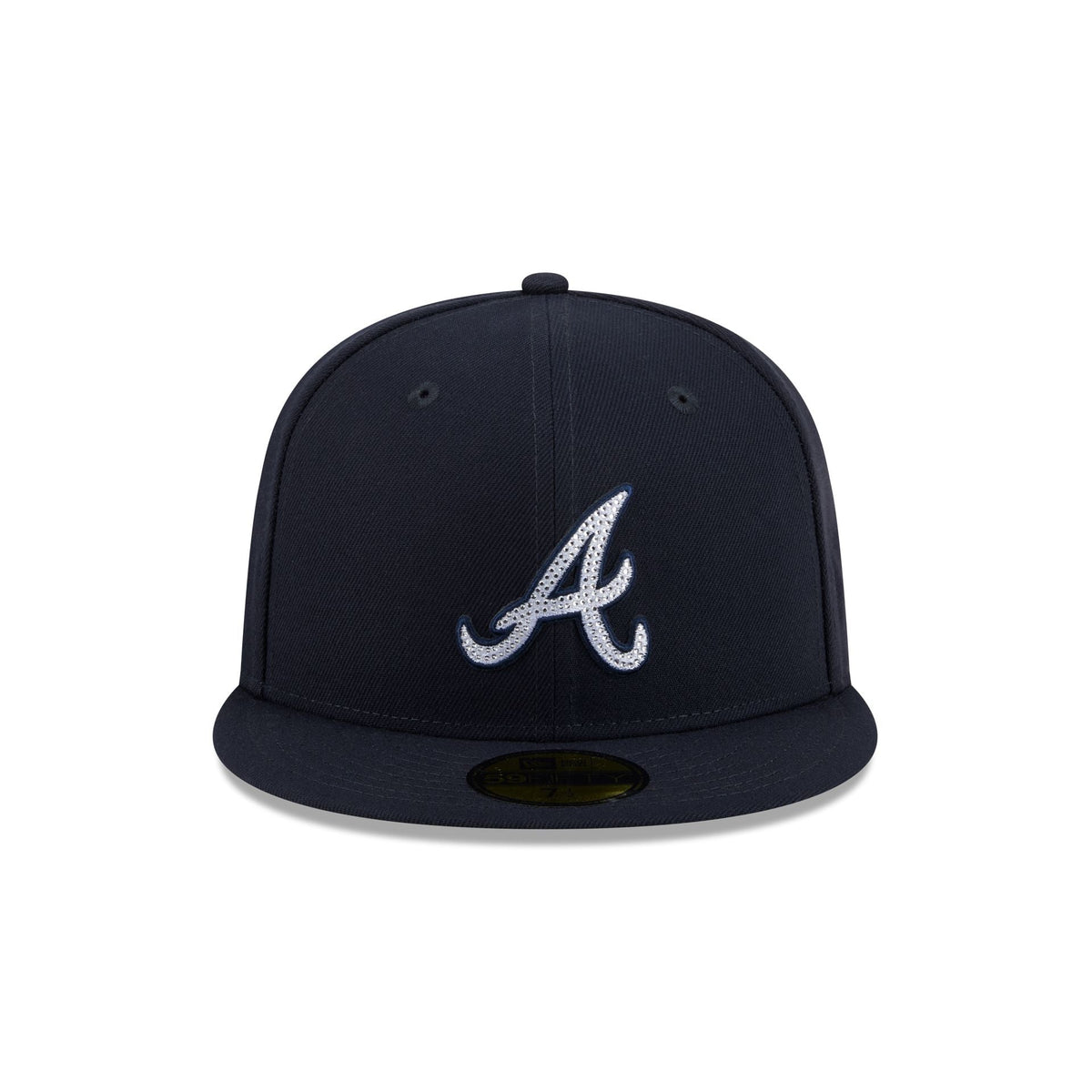 Atlanta Braves Rhinestone Badge 59FIFTY Fitted Hat